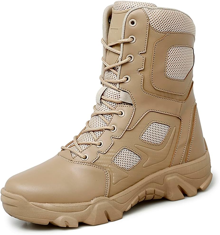 Мужские тактические военные ботинки, повседневная обувь, кожаные армейские ботинки, мотоциклетные ботинки, боевые ботинки на щиколотку Suwequest, хаки
Мужские тактические военные ботинки, повседневная обувь, кожаные армейские ботинки, мотоциклетные ботинки, боевые ботинки на щиколотку Suwequest, хаки