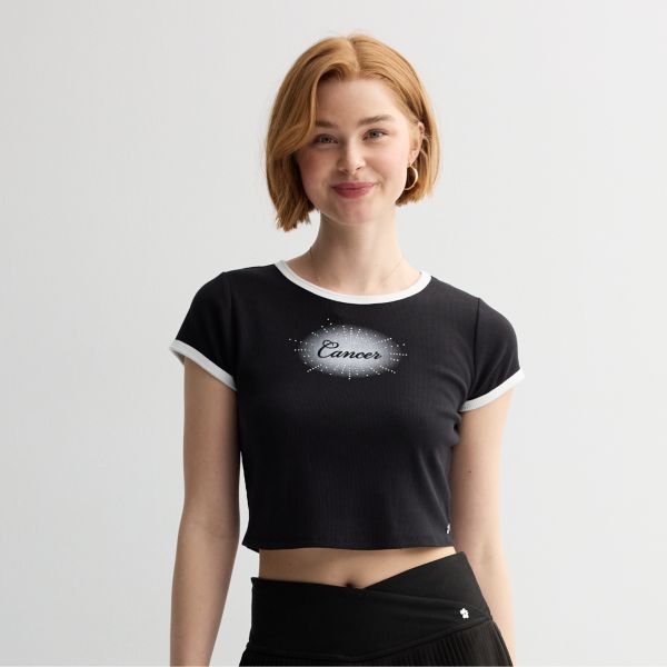 Женская футболка с изображением знака зодиака Limited Too, цвет cancer
Женская футболка с изображением знака зодиака Limited Too, цвет cancer