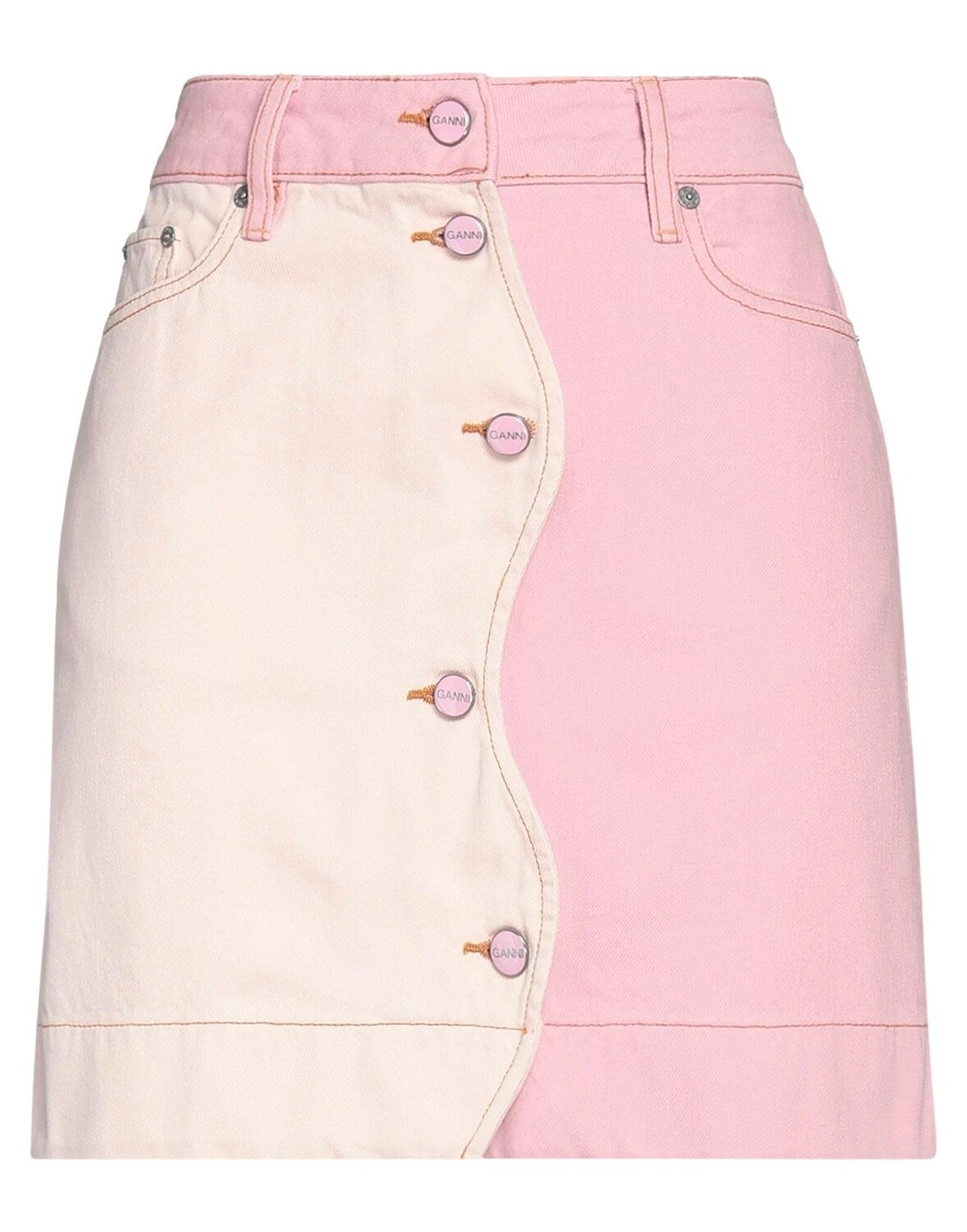 Юбка Ganni, розовый
Юбка Ganni, розовый
