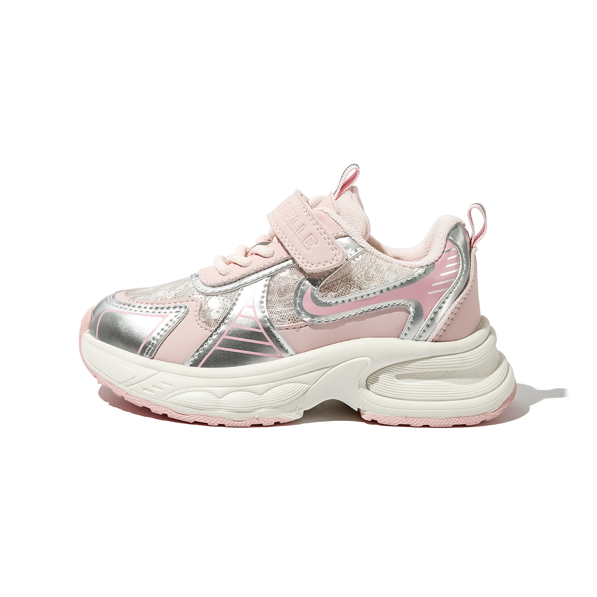 Нескользящие износостойкие низкие детские кроссовки для повседневной носки BELLE, розовый
Нескользящие износостойкие низкие детские кроссовки для повседневной носки BELLE, розовый