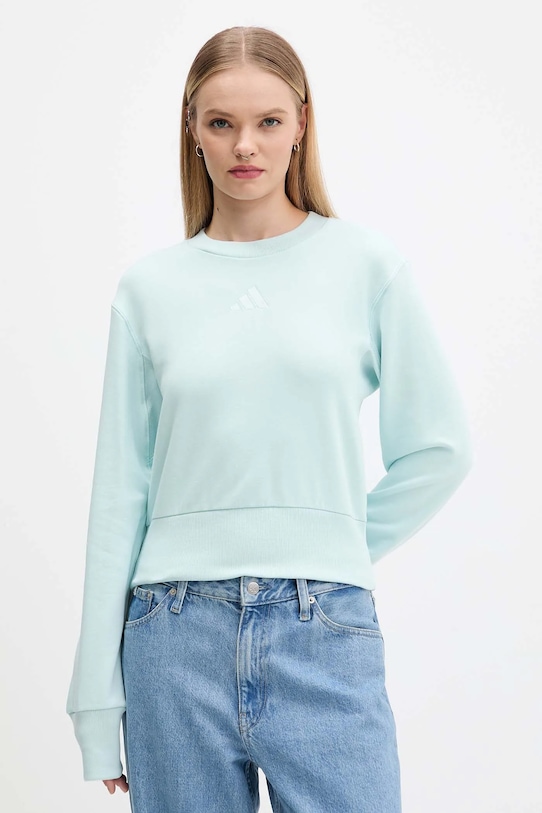 Толстовка All Szn French Terry Cotton Adidas, бирюзовый
Толстовка All Szn French Terry Cotton Adidas, бирюзовый