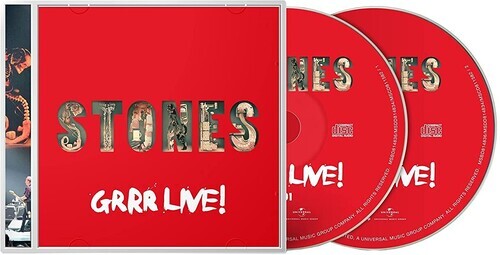 CD диск Rolling Stones: GRRR Live!
CD диск Rolling Stones: GRRR Live!