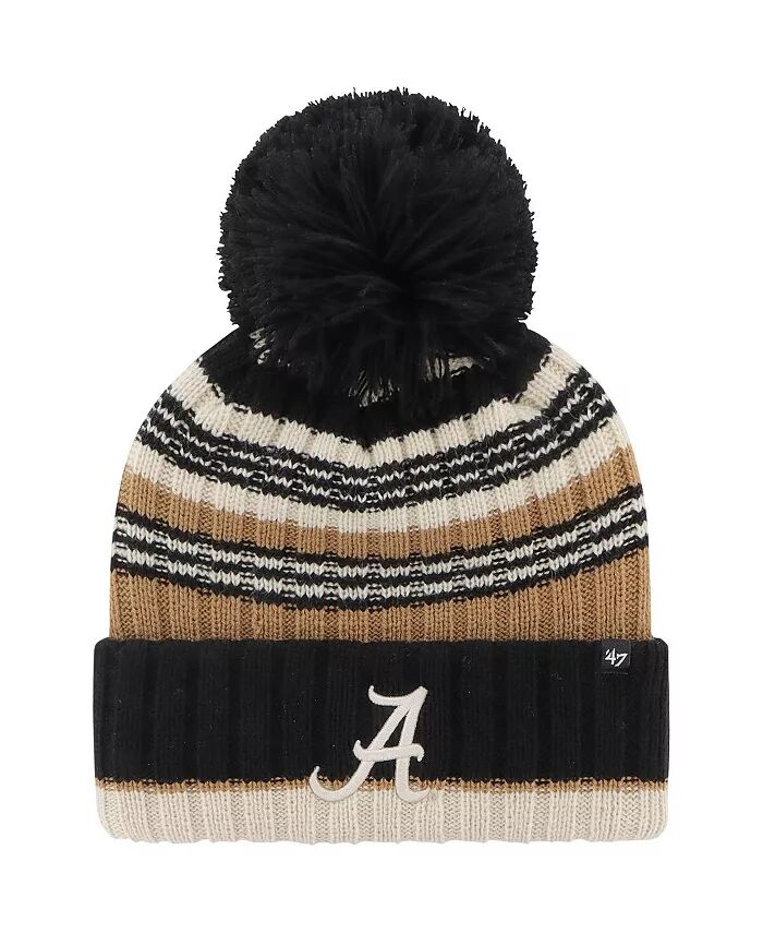 Женская вязаная шапка цвета хаки Alabama Crimson Tide Barista с манжетами и помпоном '47 Brand
Женская вязаная шапка цвета хаки Alabama Crimson Tide Barista с манжетами и помпоном '47 Brand