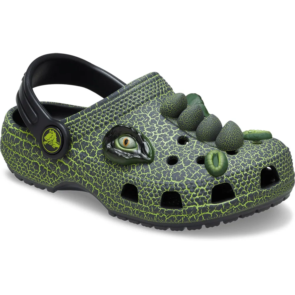 Crocs Classic Iam Scary Dino clogs, зеленый
Crocs Classic Iam Scary Dino clogs, зеленый