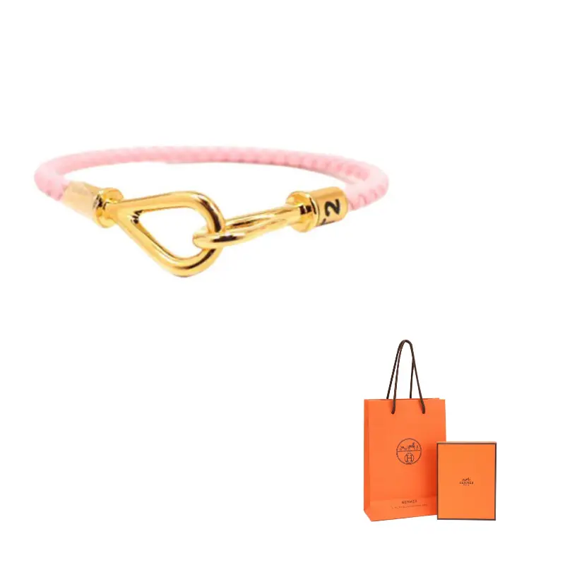 HERMES Позолоченный браслет женский розовый
HERMES Позолоченный браслет женский розовый