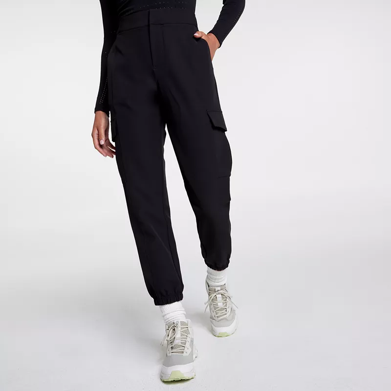 CALIA Непринужденные женские джоггеры из крепа, черный
CALIA Непринужденные женские джоггеры из крепа, черный