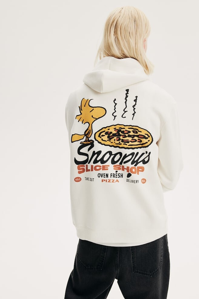 Толстовка обычного кроя H&M, белый 
Толстовка обычного кроя H&M, белый