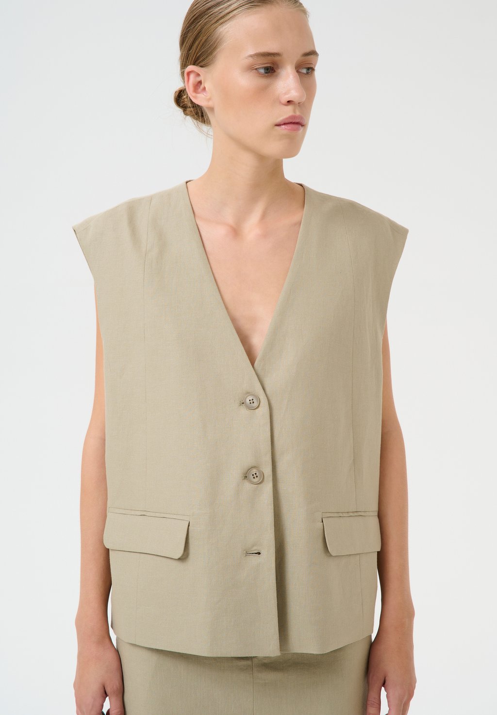 Жилет Gestuz, бежевый
Жилет Gestuz, бежевый