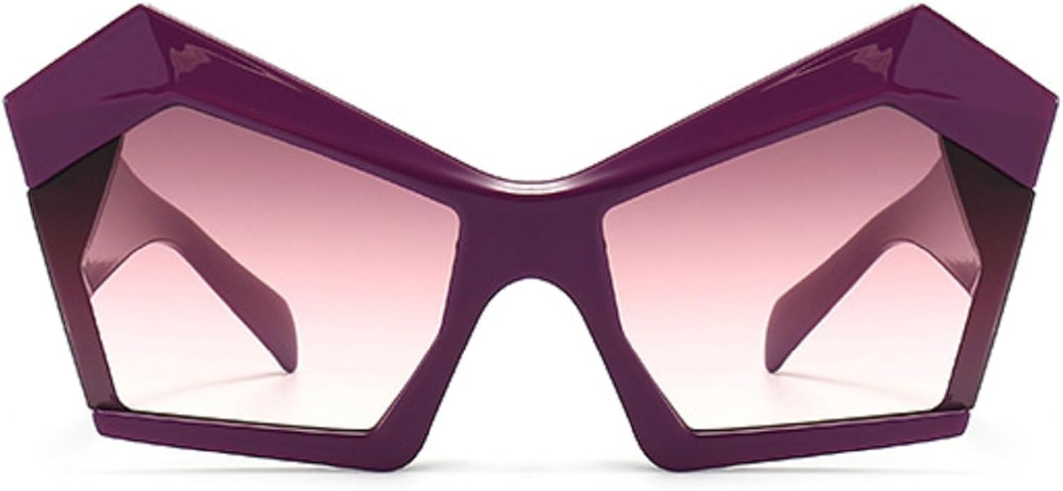 Большие солнцезащитные очки неправильной формы «кошачий глаз» для женщин, ретро-градиентные очки с защитой от УФ-излучения UV400, большие мужские солнцезащитные очки цвета шампанского mincl, Purple
Большие солнцезащитные очки неправильной формы «кошачий глаз» для женщин, ретро-градиентные очки с защитой от УФ-излучения UV400, большие мужские солнцезащитные очки цвета шампанского mincl, Purple