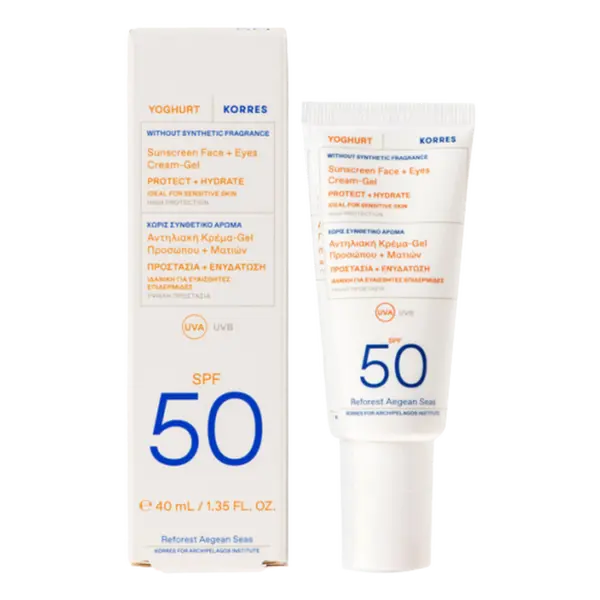 Защитный крем-гель для лица и глаз spf50, 40 мл Korres
Защитный крем-гель для лица и глаз spf50, 40 мл Korres