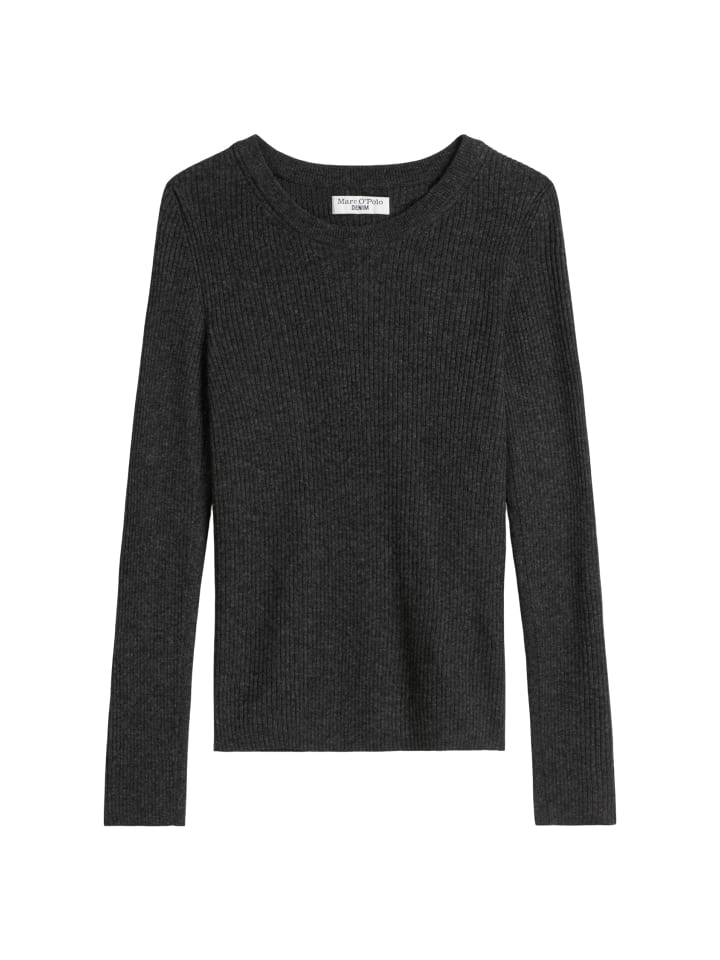 Marc O'Polo DENIM Узкий свитер в рубчик меланжевого цвета антрацитового оттенка
Marc O'Polo DENIM Узкий свитер в рубчик меланжевого цвета антрацитового оттенка