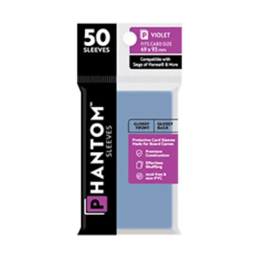 Матовый/Матовый - Фиолетовый, 49х93мм (50), Phantom Sleeves
Матовый/Матовый - Фиолетовый, 49х93мм (50), Phantom Sleeves