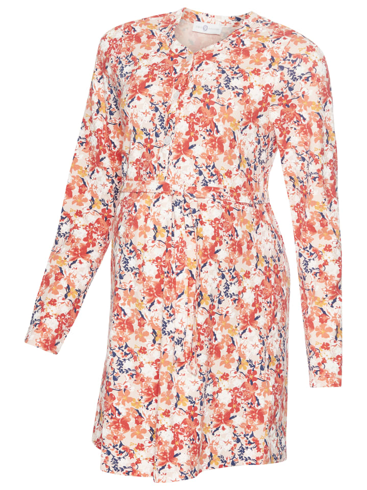 Платье для беременных с абрикосовым цветочным принтом neun 9 monate
Платье для беременных с абрикосовым цветочным принтом neun 9 monate