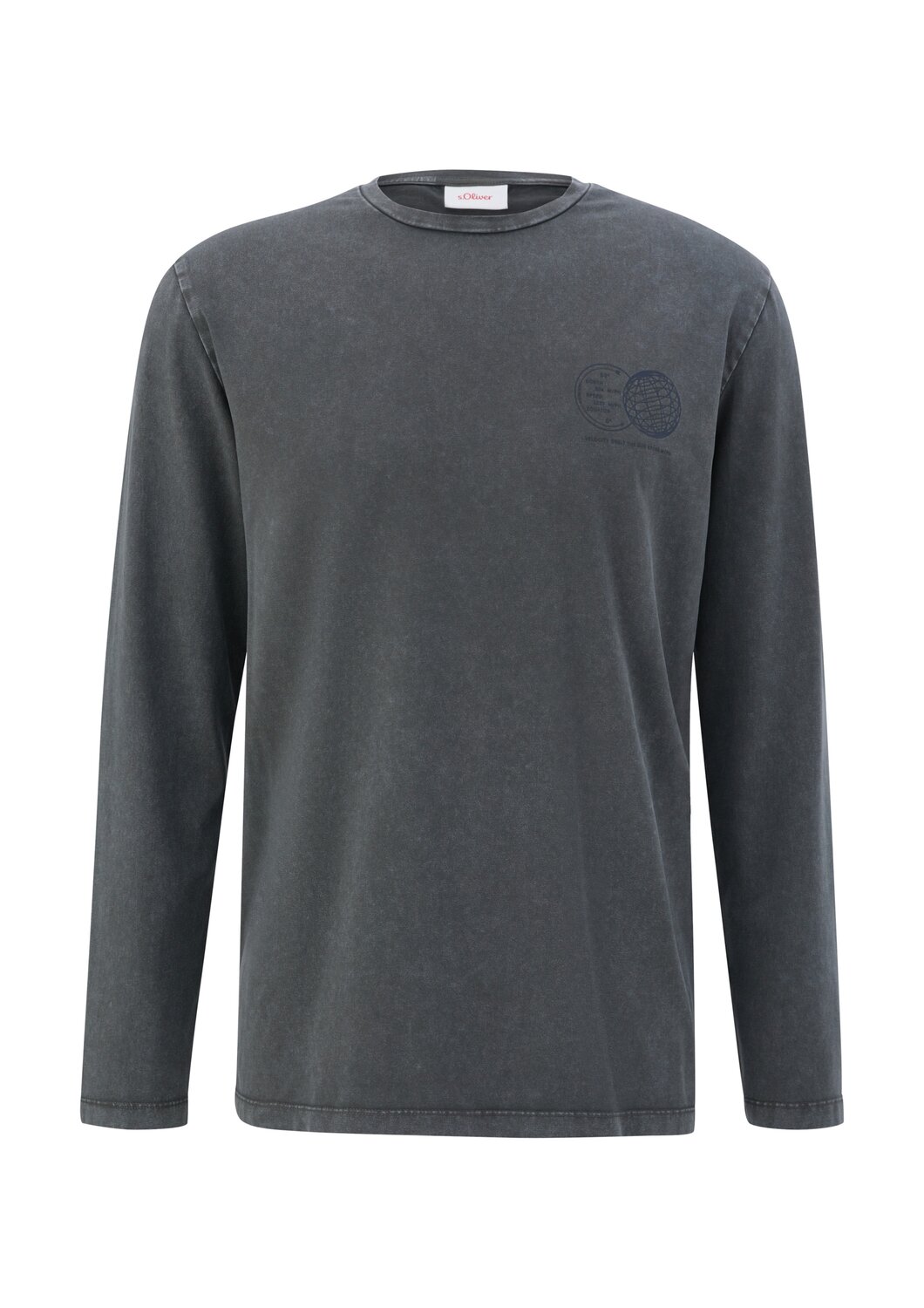 s.Oliver Лонгслив в цвете антрацит
s.Oliver Лонгслив в цвете антрацит