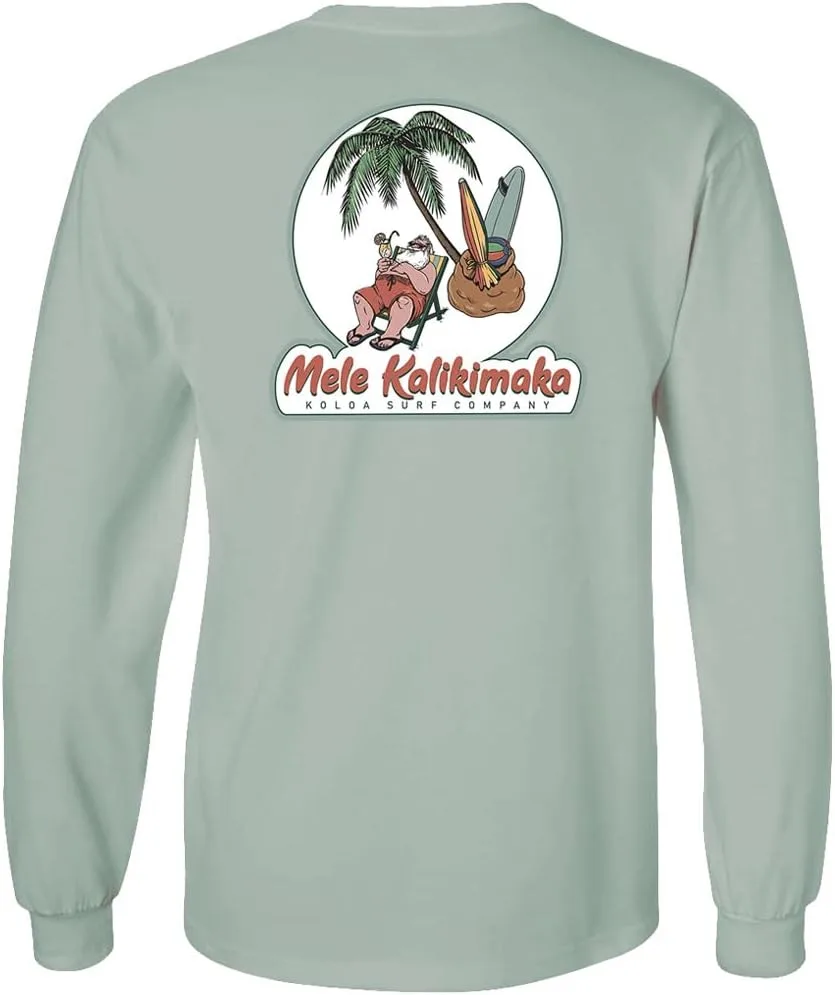 Koloa Surf мужская футболка с длинным рукавом и логотипом Chillin' Santa в размерах Reg, Big и Tall Koloa Surf Company
Koloa Surf мужская футболка с длинным рукавом и логотипом Chillin' Santa в размерах Reg, Big и Tall Koloa Surf Company