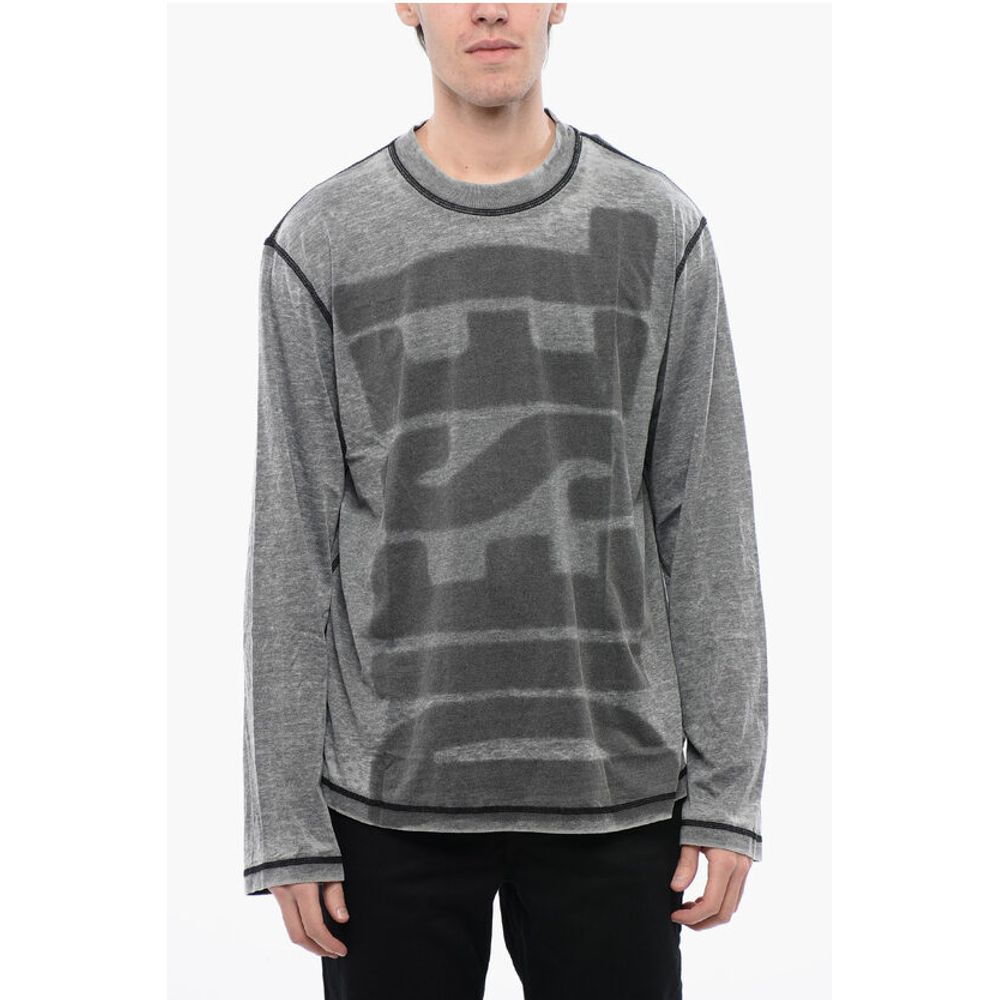 Футболка с длинными рукавами и эффектом выгорания RED TAG-CRANE-LS-L1 с круглым вырезом Diesel, Gray
Футболка с длинными рукавами и эффектом выгорания RED TAG-CRANE-LS-L1 с круглым вырезом Diesel, Gray