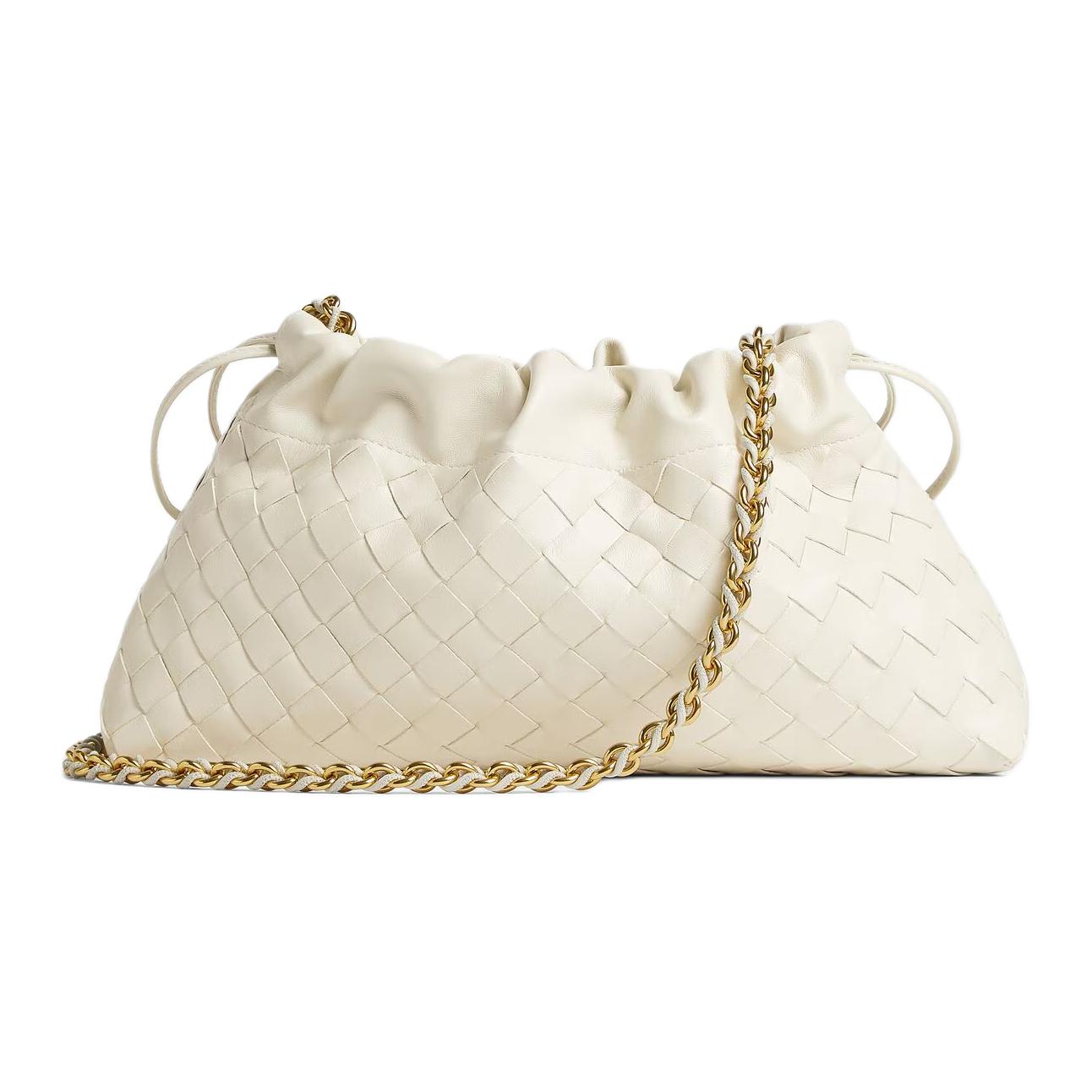 Bottega Veneta Сумка через плечо из телячьей кожи пыльного оттенка
Bottega Veneta Сумка через плечо из телячьей кожи пыльного оттенка