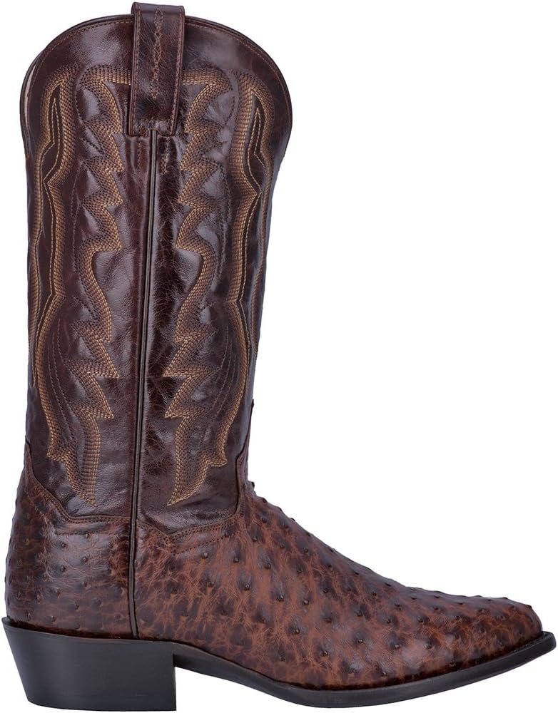 Мужские сапоги Dan Post Pershing из кожи страуса с вышивкой, круглый носок, без застежки, средней высоты - коричневые
Мужские сапоги Dan Post Pershing из кожи страуса с вышивкой, круглый носок, без застежки, средней высоты - коричневые