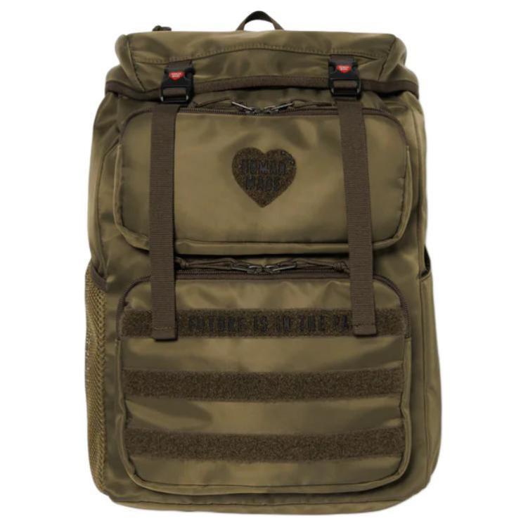 Нейлоновый рюкзак обычный унисекс оливково-зеленый HUMAN MADE
Нейлоновый рюкзак обычный унисекс оливково-зеленый HUMAN MADE