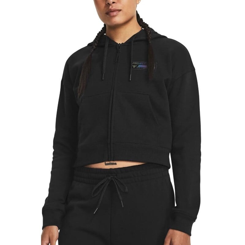 Женская толстовка Project Rock Heavyweight Terry Q4 с капюшоном Under Armour, черный
Женская толстовка Project Rock Heavyweight Terry Q4 с капюшоном Under Armour, черный