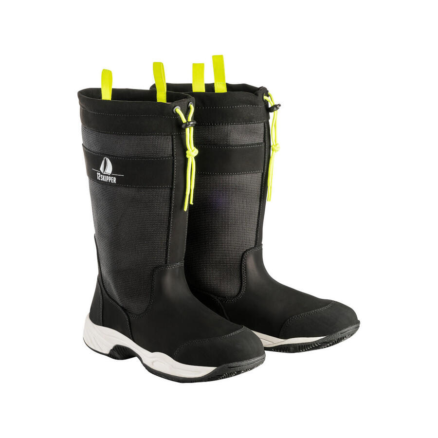 12SKIPPER Парусные ботинки Drake унисекс, черные
12SKIPPER Парусные ботинки Drake унисекс, черные