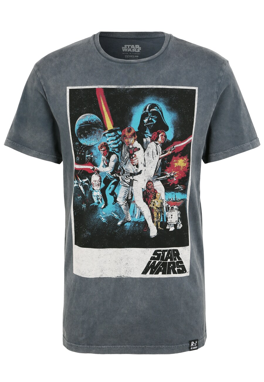 Классическая футболка Recovered Shirt Star Wars Classic New Hope, серый
Классическая футболка Recovered Shirt Star Wars Classic New Hope, серый