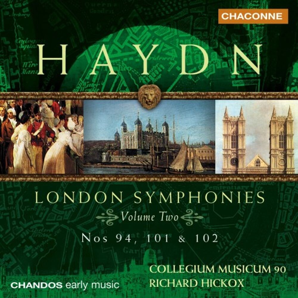 Диск CD Haydn: London Symphonies, Vol. 2 - Nos. 94, 101 & 102 - Joseph Haydn, Collegium Musicum 90, Richard Hickox
Диск CD Haydn: London Symphonies, Vol. 2 - Nos. 94, 101 & 102 - Joseph Haydn, Collegium Musicum 90, Richard Hickox