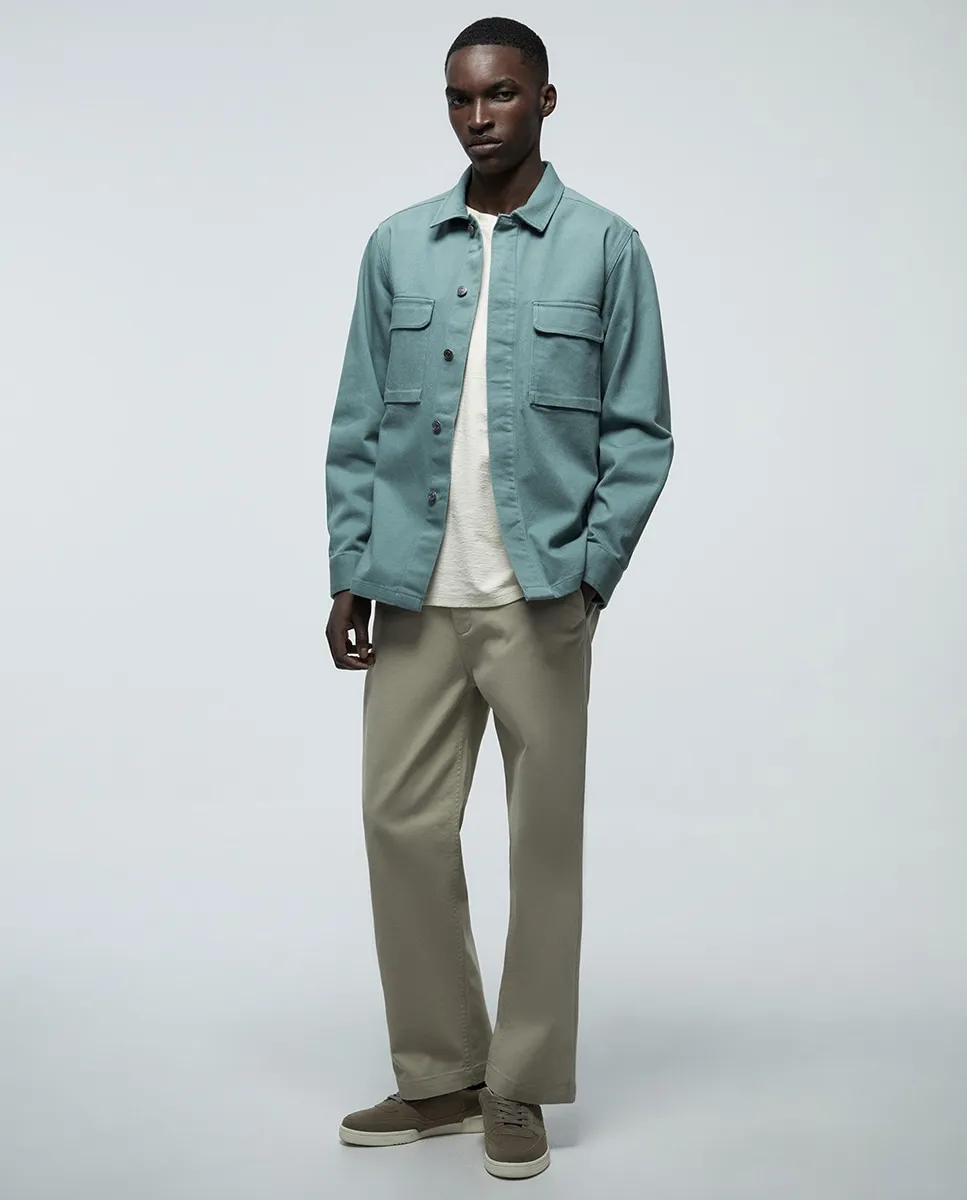 Саржевая рубашка Sfera, зеленый
Саржевая рубашка Sfera, зеленый