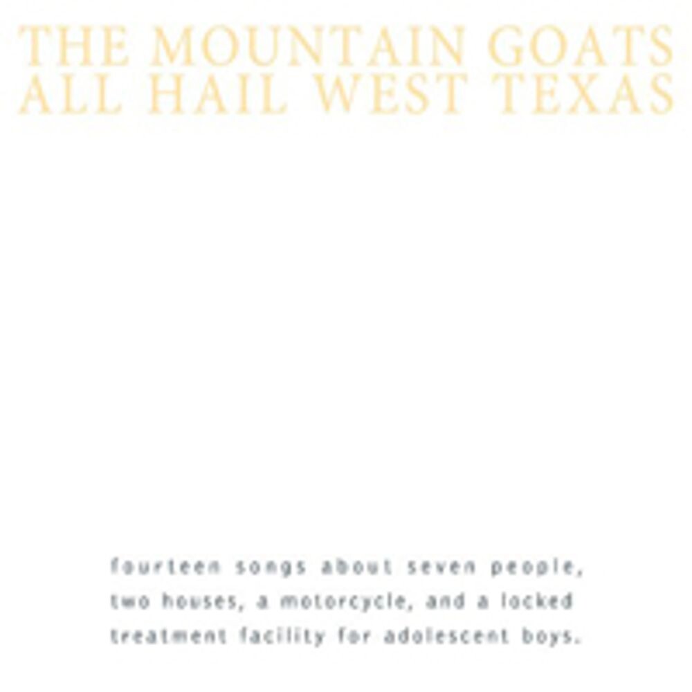 Виниловая пластинка LP All Hail West Texas - The Mountain Goats
Виниловая пластинка LP All Hail West Texas - The Mountain Goats