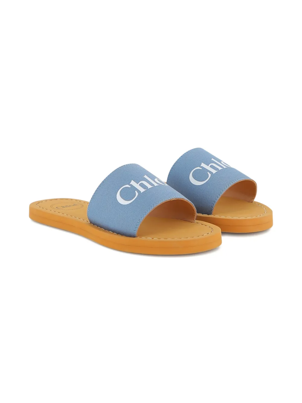 Сандалии с логотипом Chloé Kids, синий
Сандалии с логотипом Chloé Kids, синий