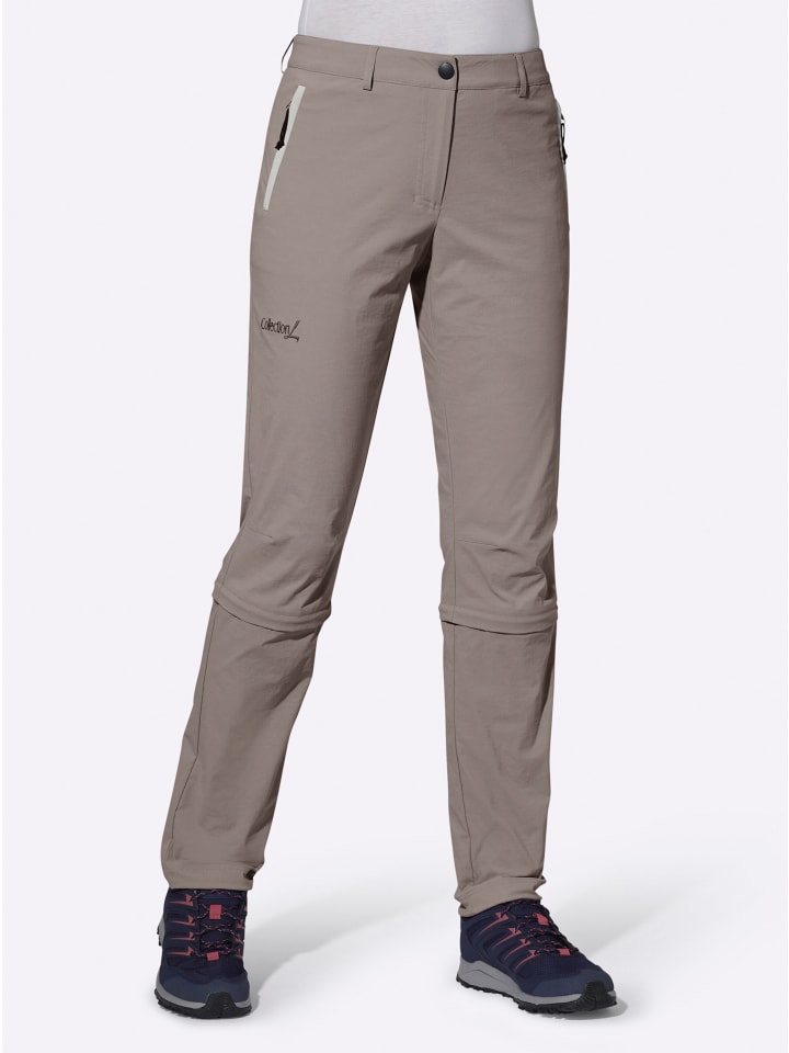 Брюки на молнии серо-коричневого цвета WITT WEIDEN
Брюки на молнии серо-коричневого цвета WITT WEIDEN