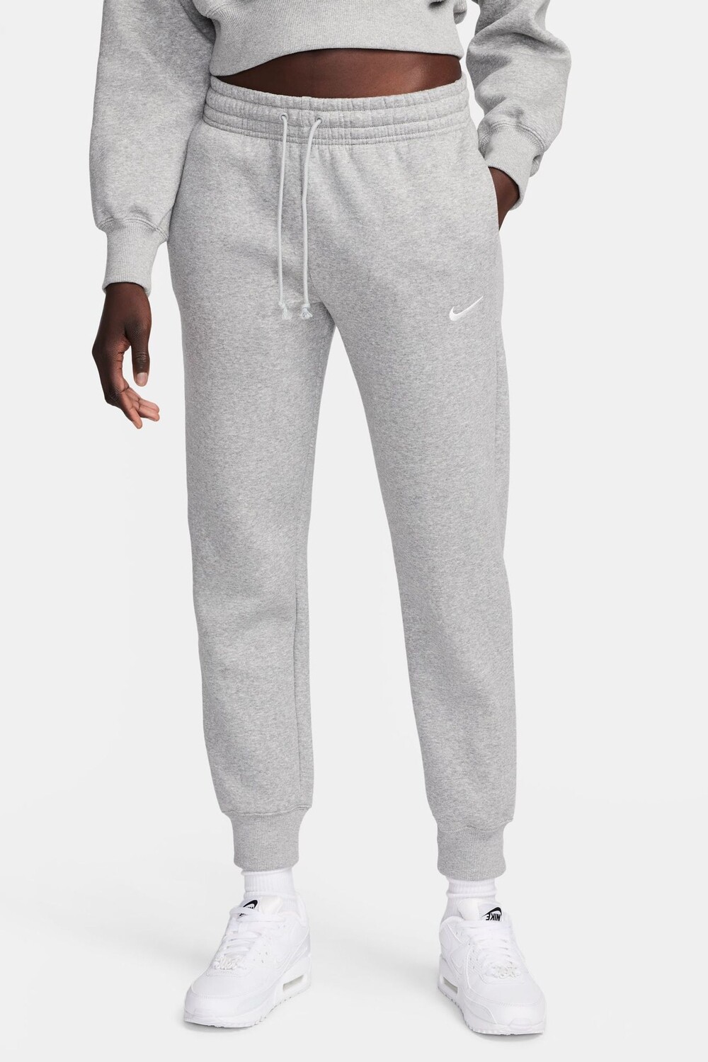 Трикотажные джоггеры Phoenix со средней посадкой Nike, серый
Трикотажные джоггеры Phoenix со средней посадкой Nike, серый