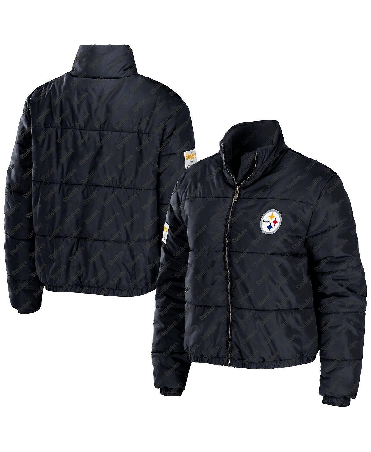 Женская черная пуховая куртка с молнией во всю длину Pittsburgh Steelers WEAR by Erin Andrews, черный
Женская черная пуховая куртка с молнией во всю длину Pittsburgh Steelers WEAR by Erin Andrews, черный