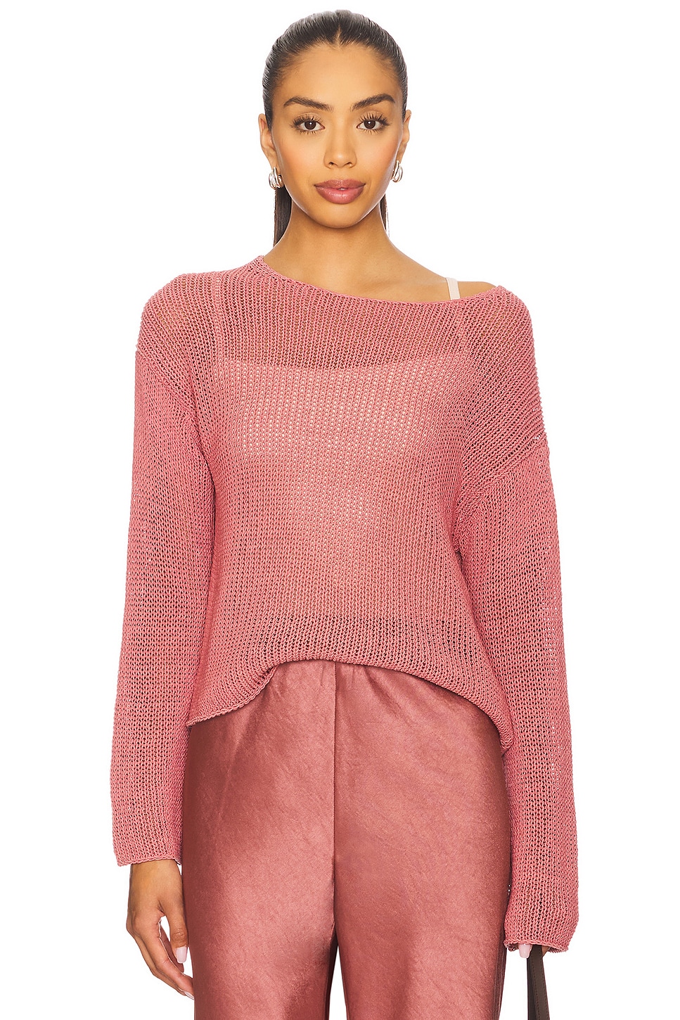 Пуловер из пропитанного хлопка Vince, peony wood
Пуловер из пропитанного хлопка Vince, peony wood