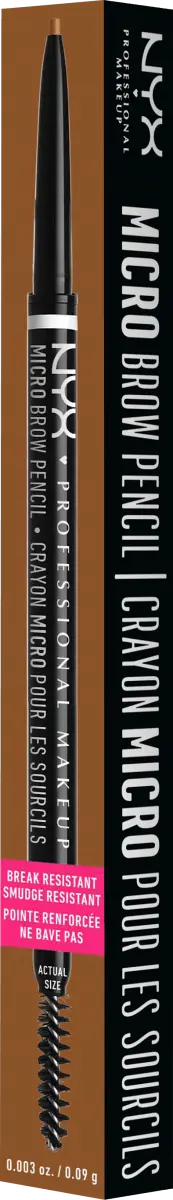 Карандаш для бровей Micro 02 Blonde 0,5 г. NYX PROFESSIONAL MAKEUP
Карандаш для бровей Micro 02 Blonde 0,5 г. NYX PROFESSIONAL MAKEUP