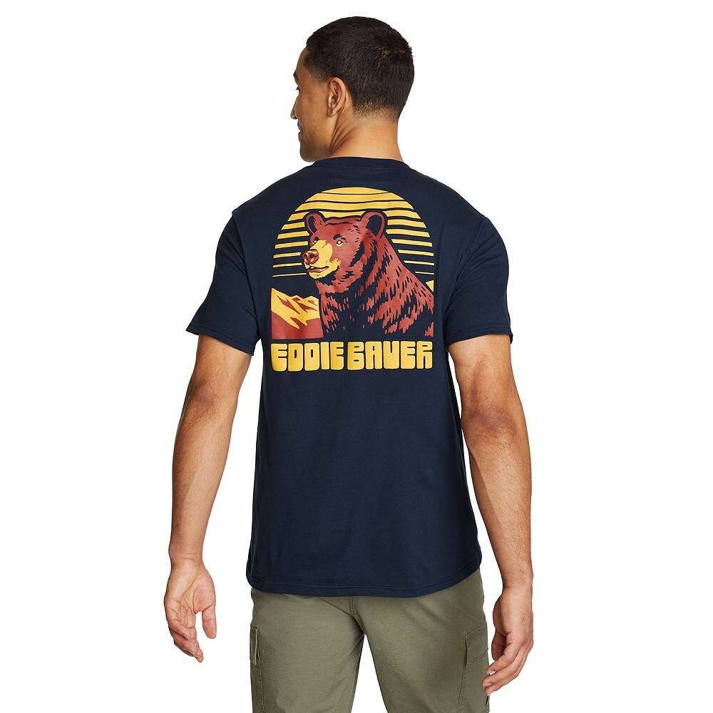 Мужская футболка с рисунком Eddie Bauer Glory Flag, темно-синий
Мужская футболка с рисунком Eddie Bauer Glory Flag, темно-синий