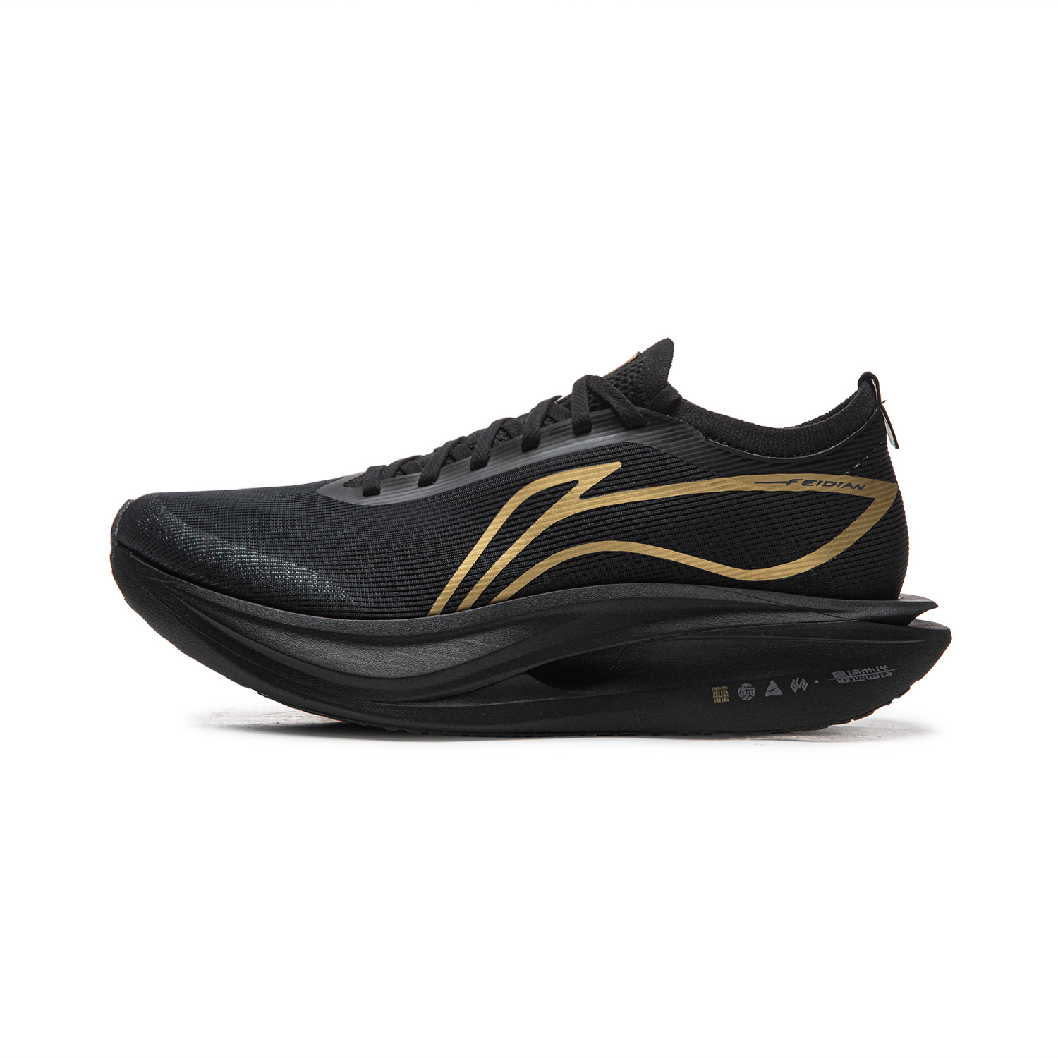 Flyco 5 ELITE Беговые кроссовки Unisex Low Top Black/Gold LINING, черный золотой
Flyco 5 ELITE Беговые кроссовки Unisex Low Top Black/Gold LINING, черный золотой