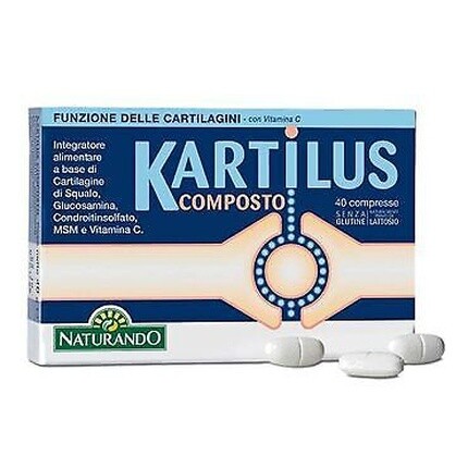 Kartilus Compound 40 таблеток Naturando Srl
Kartilus Compound 40 таблеток Naturando Srl