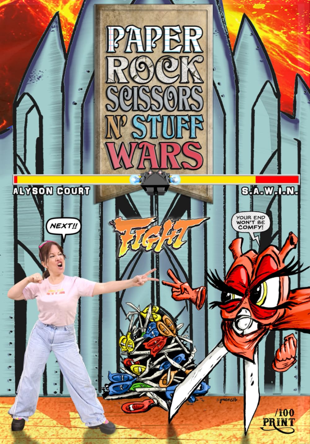 Paper Rock Scissors N' Stuff Wars: Court Special Edition (Independently published)
Paper Rock Scissors N' Stuff Wars: Court Special Edition (Independently published)