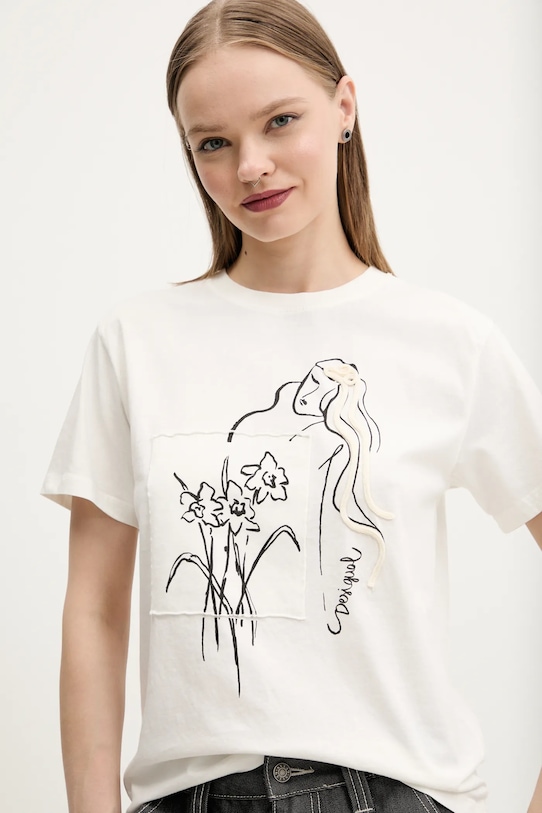 Хлопковая футболка PARAGUAY Desigual, белый
Хлопковая футболка PARAGUAY Desigual, белый