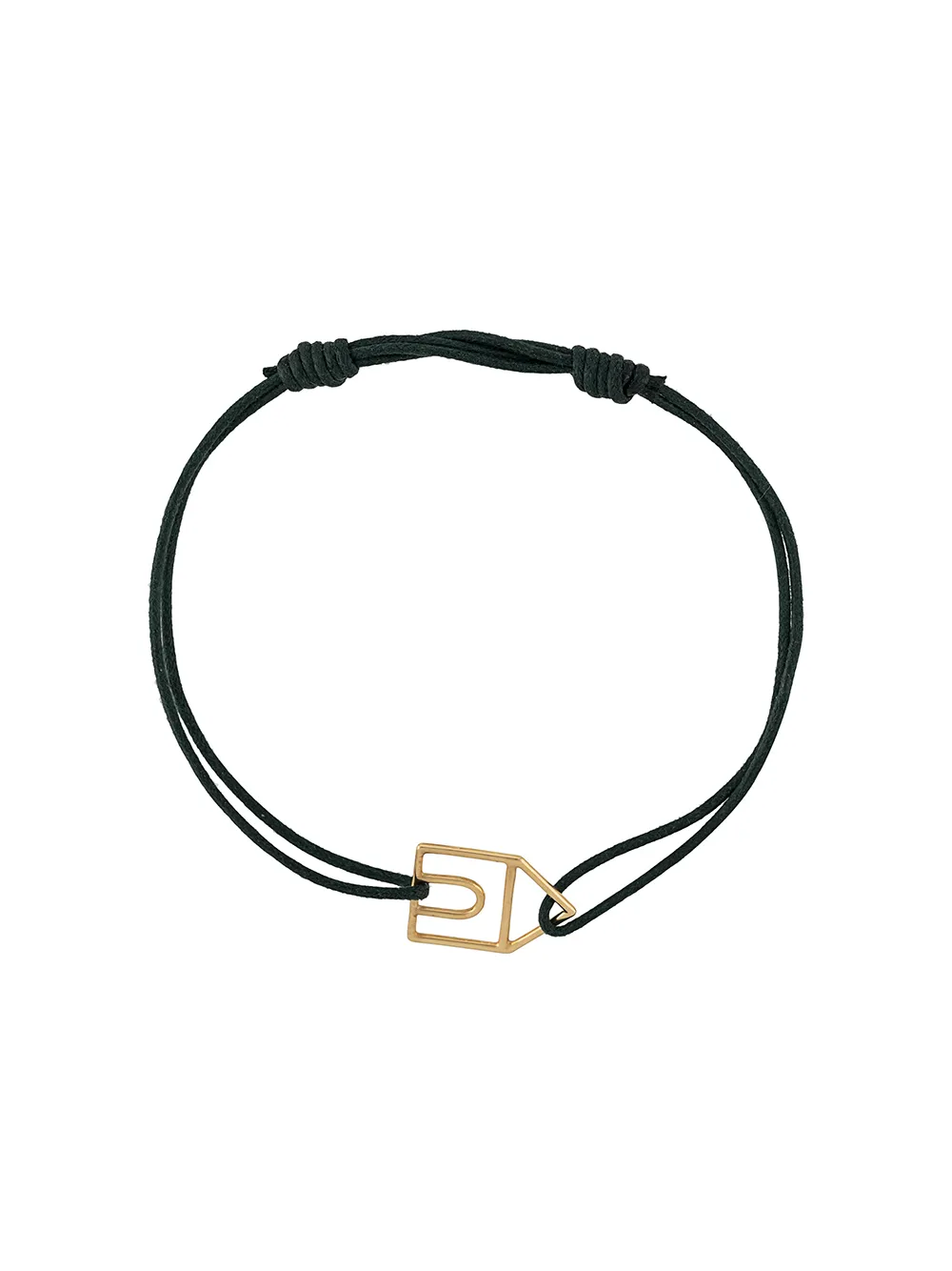 Браслет с подвеской в виде дома Aliita, черный
Браслет с подвеской в виде дома Aliita, черный