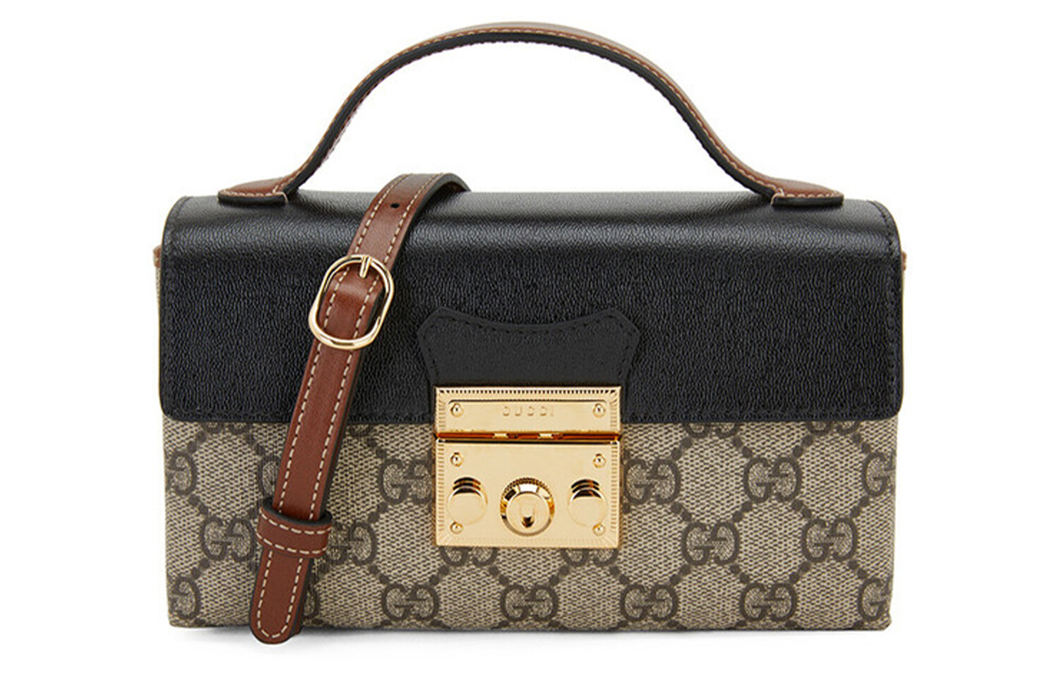 Gucci Женская сумка через плечо с замком
Gucci Женская сумка через плечо с замком