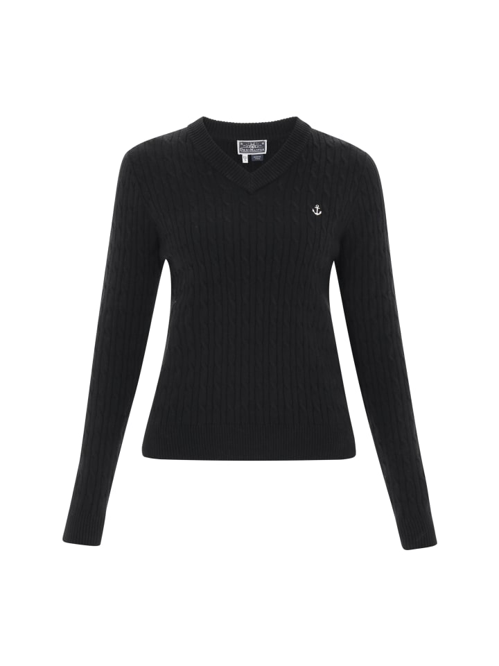 DreiMaster Женский свитер черного цвета
DreiMaster Женский свитер черного цвета