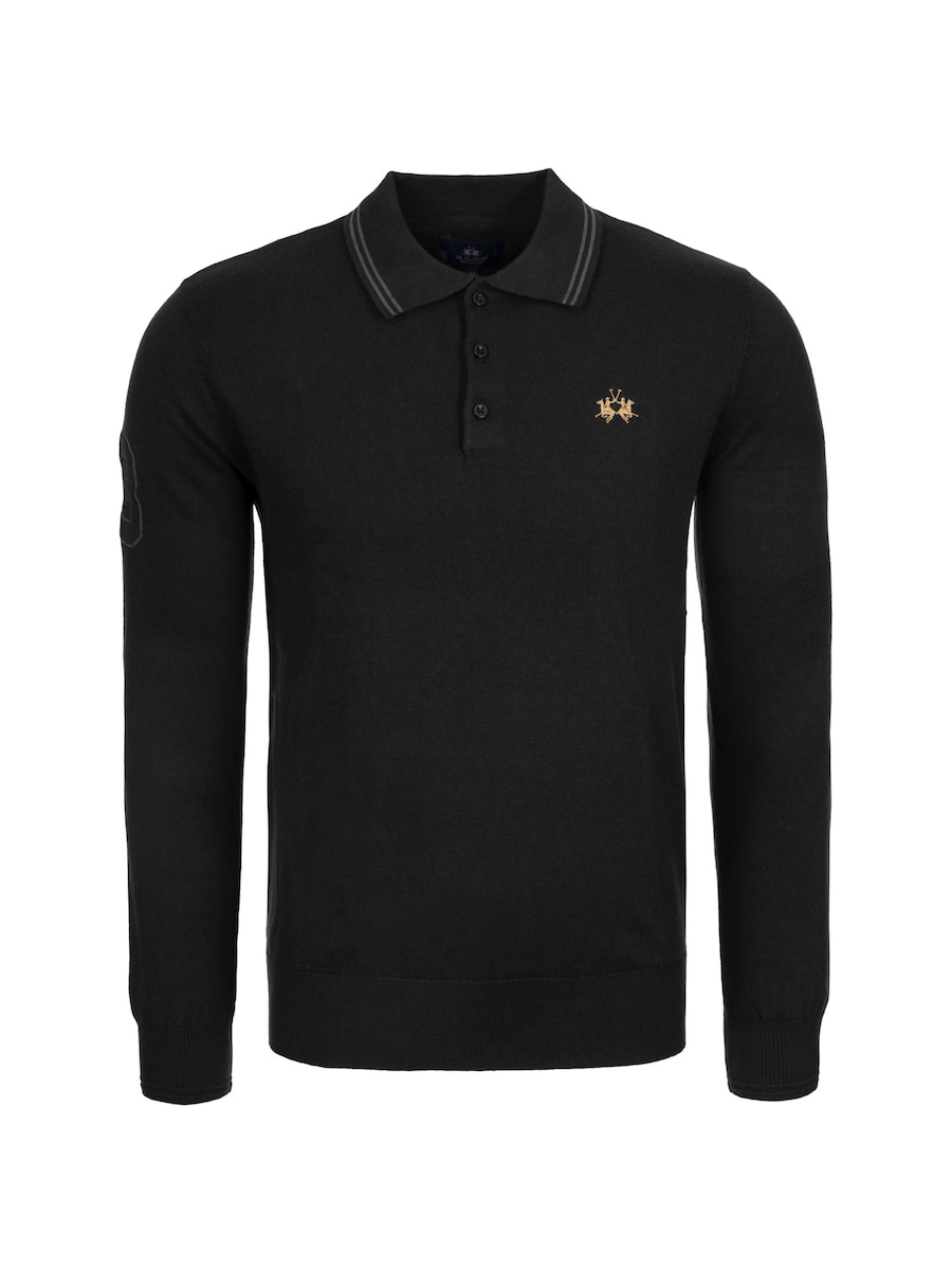 Свитер La Martina MBS306, черный
Свитер La Martina MBS306, черный