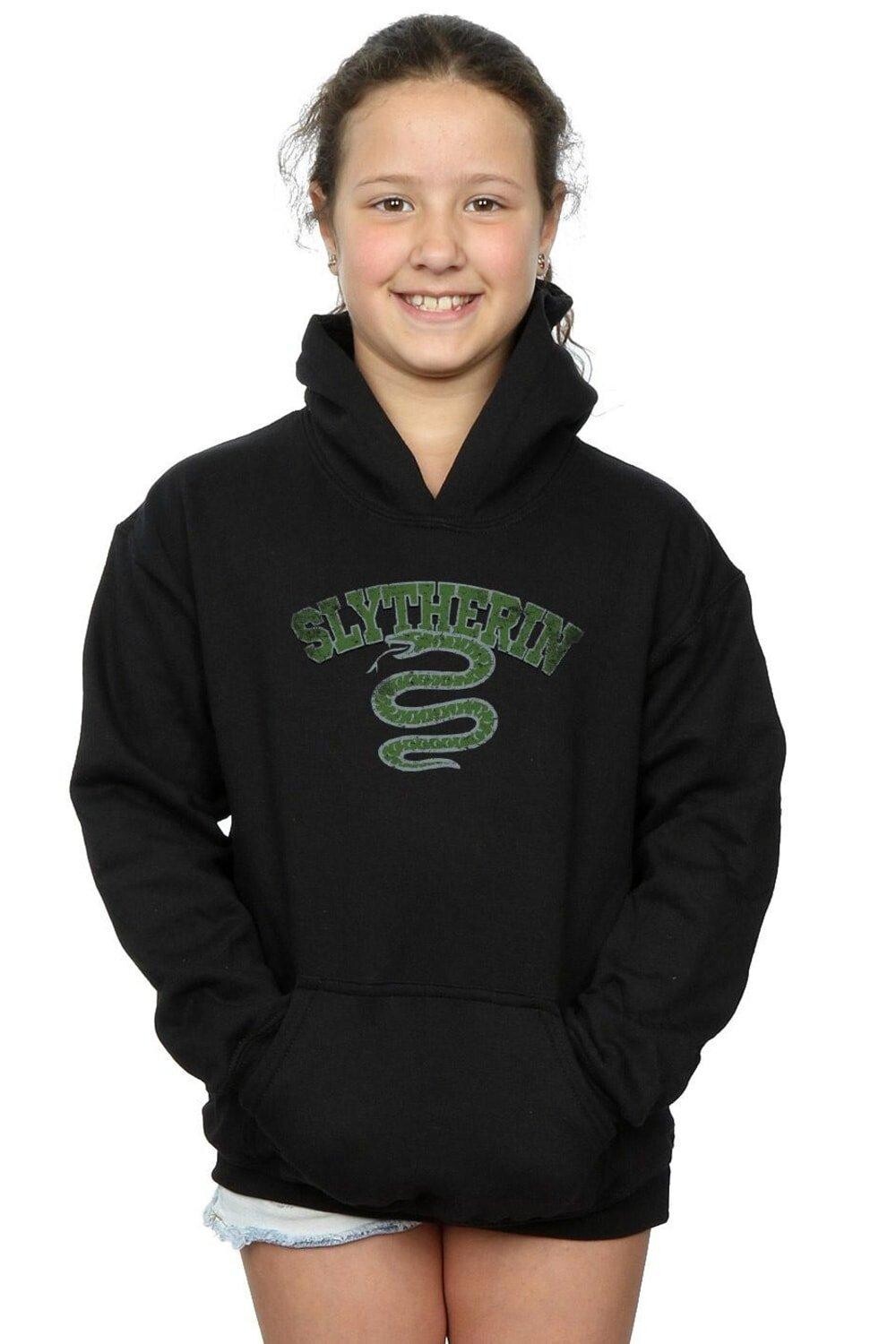 Толстовка со спортивной эмблемой Слизерина Harry Potter, черный
Толстовка со спортивной эмблемой Слизерина Harry Potter, черный