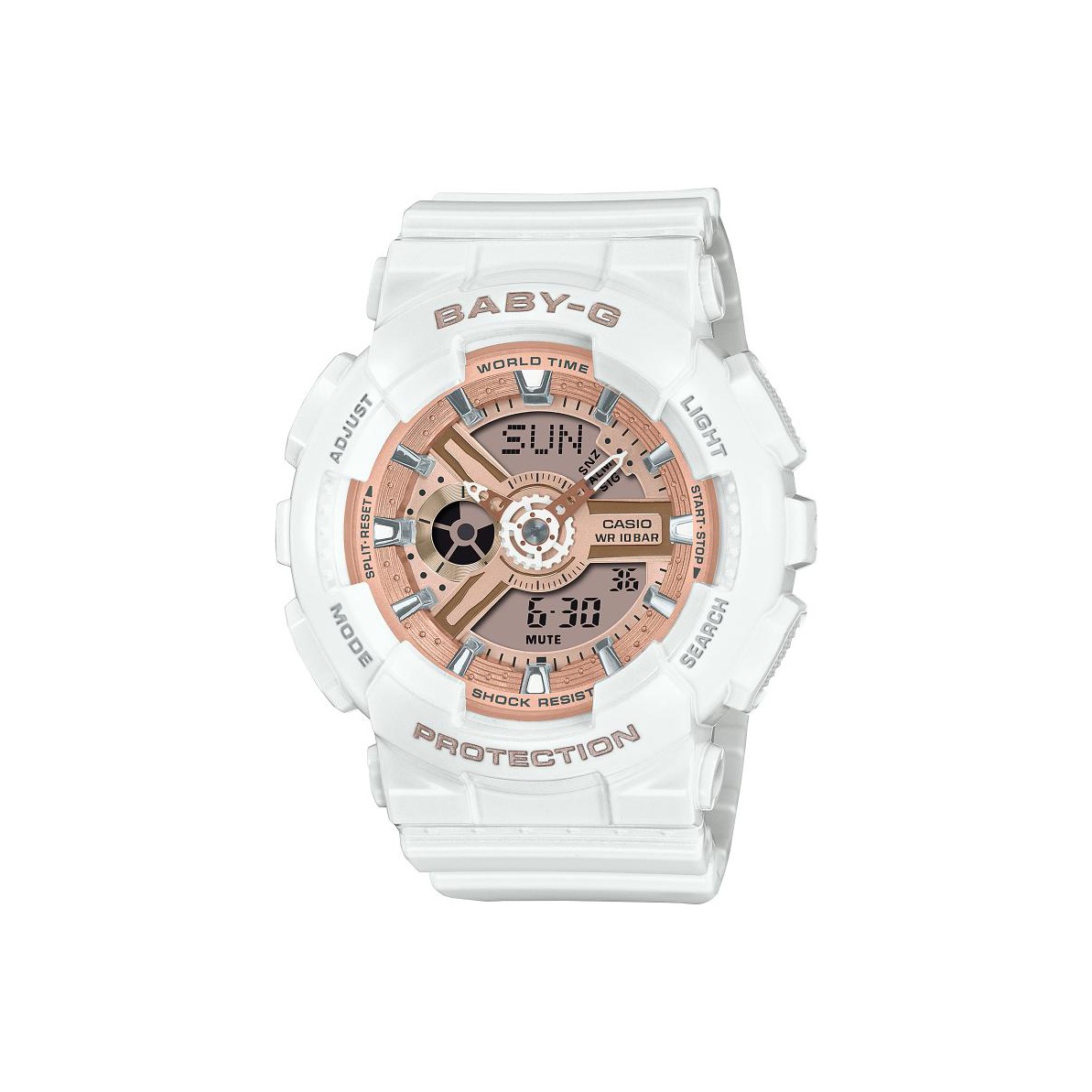 CASIO Часы Women's BABY-G Gold Watch BA-110X-7A1JF
CASIO Часы Women's BABY-G Gold Watch BA-110X-7A1JF