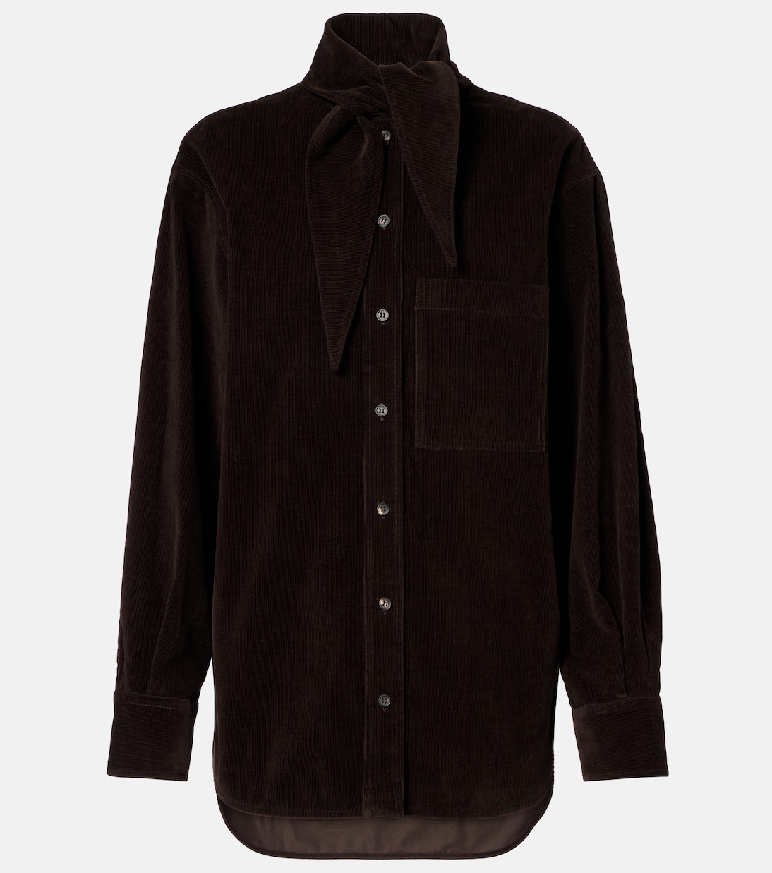 Хлопковая рубашка Ferragamo, Dark Expresso
Хлопковая рубашка Ferragamo, Dark Expresso