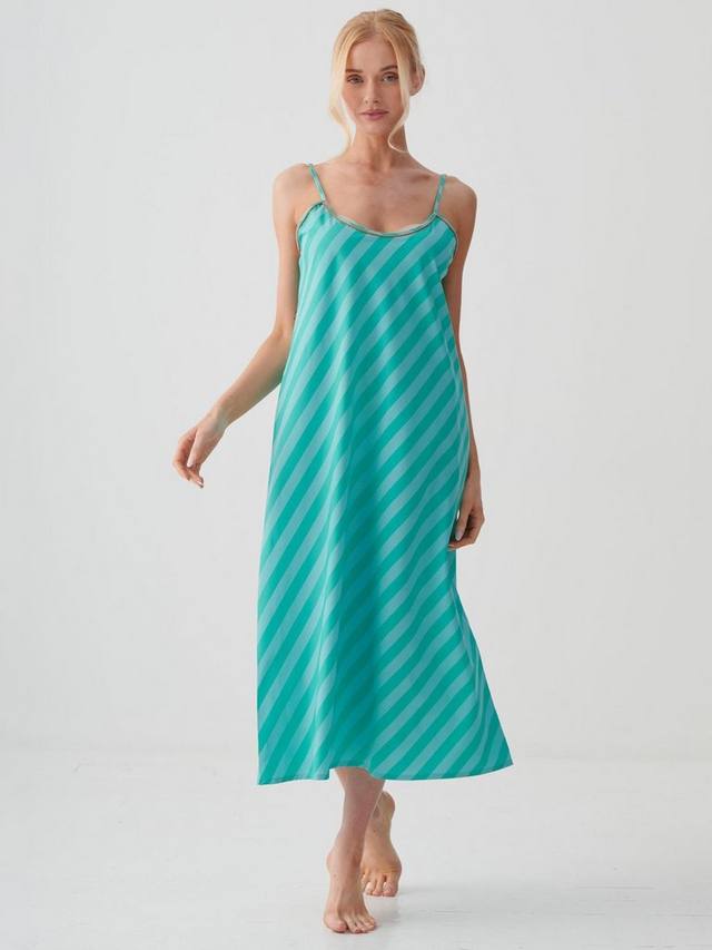 Ночная сорочка New York из хрустящего хлопка с тонкими бретелями British Boxers, Turquoise
Ночная сорочка New York из хрустящего хлопка с тонкими бретелями British Boxers, Turquoise