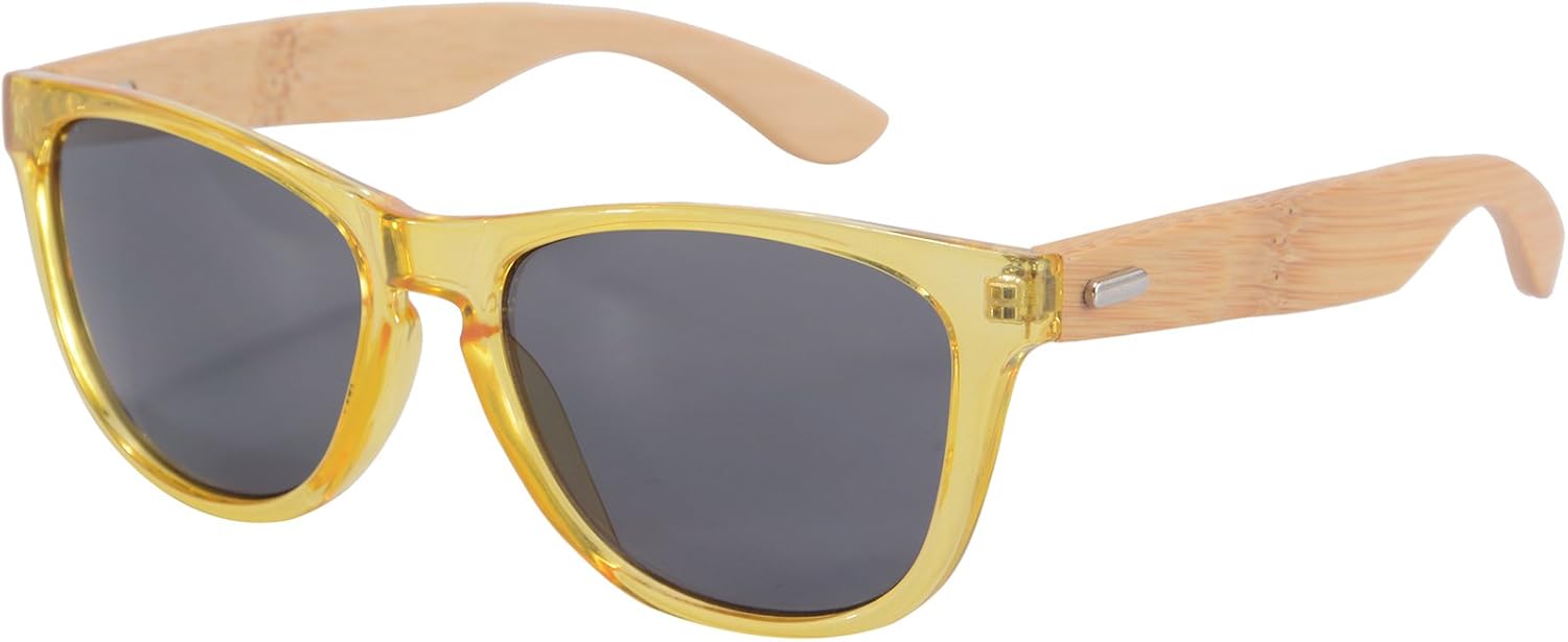 Солнцезащитные очки SHINU для женщин, поляризованные, с защитой от УФ-излучения, деревянные солнцезащитные очки для мужчин, винтажные бамбуковые солнцезащитные очки - Z6100, Yellow-bamboo
Солнцезащитные очки SHINU для женщин, поляризованные, с защитой от УФ-излучения, деревянные солнцезащитные очки для мужчин, винтажные бамбуковые солнцезащитные очки - Z6100, Yellow-bamboo