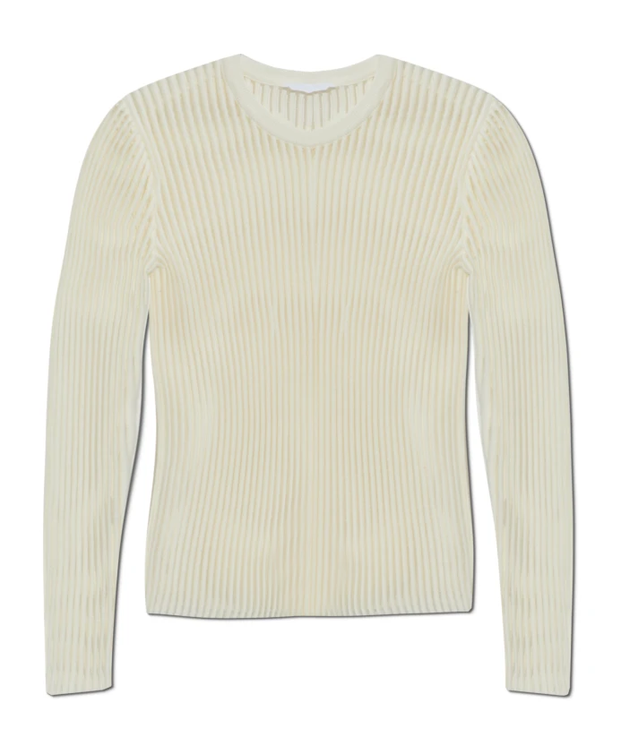 Рубашка с длинными рукавами в рубчик Helmut Lang, бежевый
Рубашка с длинными рукавами в рубчик Helmut Lang, бежевый